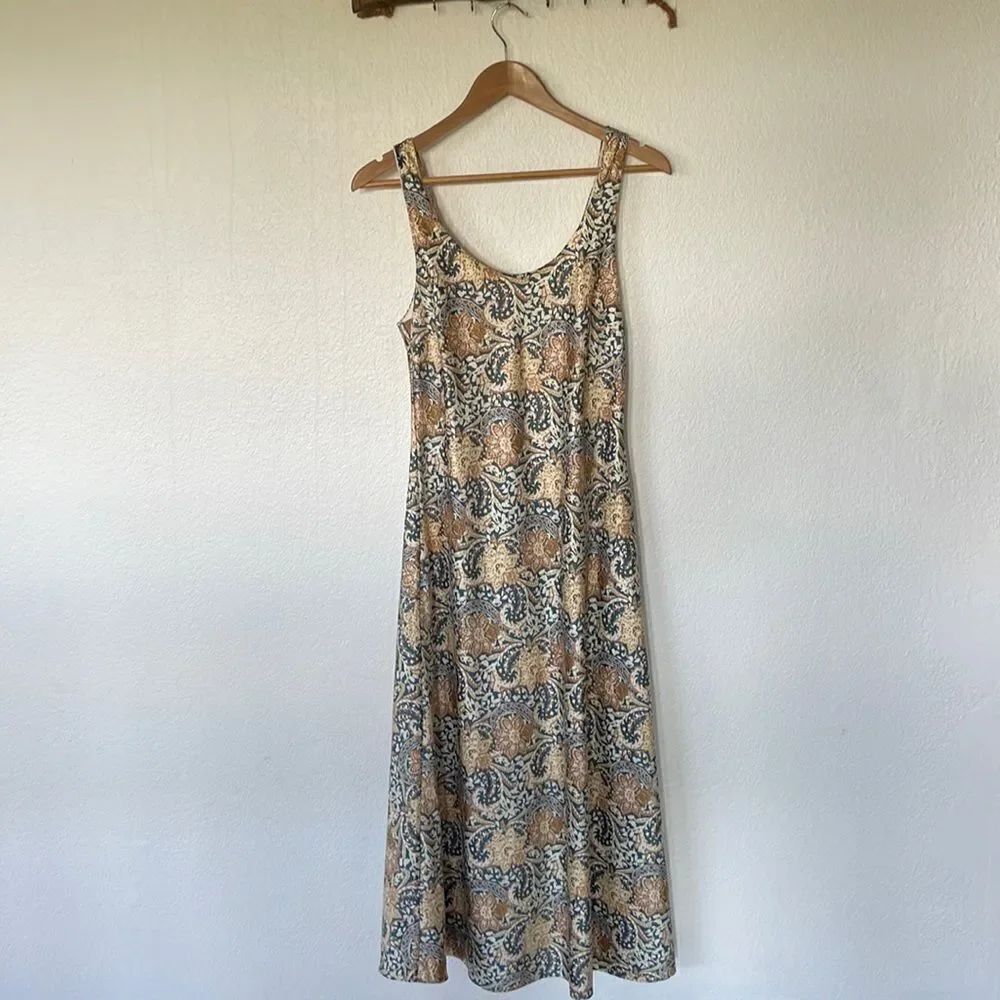 Bohemian printed maxi dress